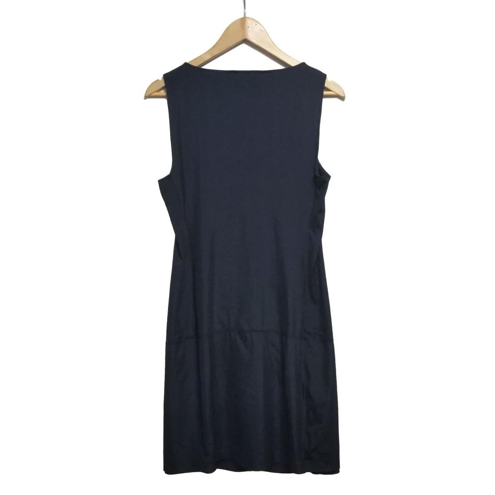 Marithe Francois Girbaud navy asymmetrical dress - Picture 2 of 8